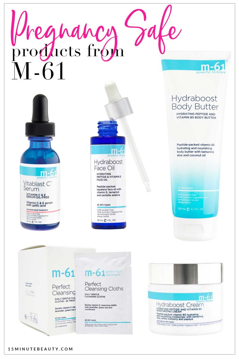 Pregnancy Safe Skincare from M-61