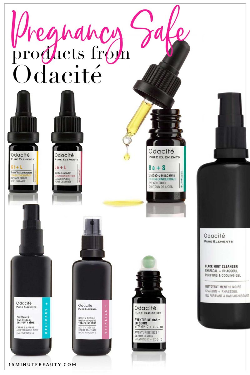 Pregnancy Safe Skincare from Odacité