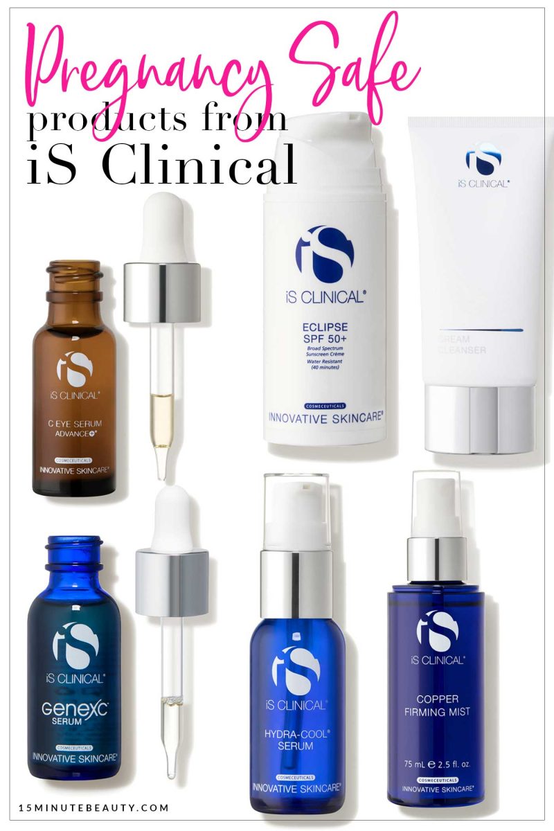 Pregnancy Safe Skincare from iS Clinical