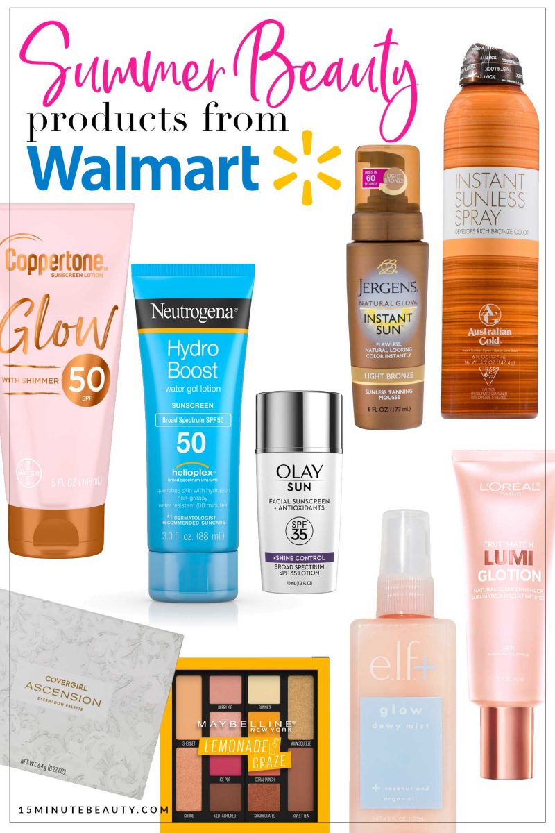 best drugstore summer makeup and beauty products