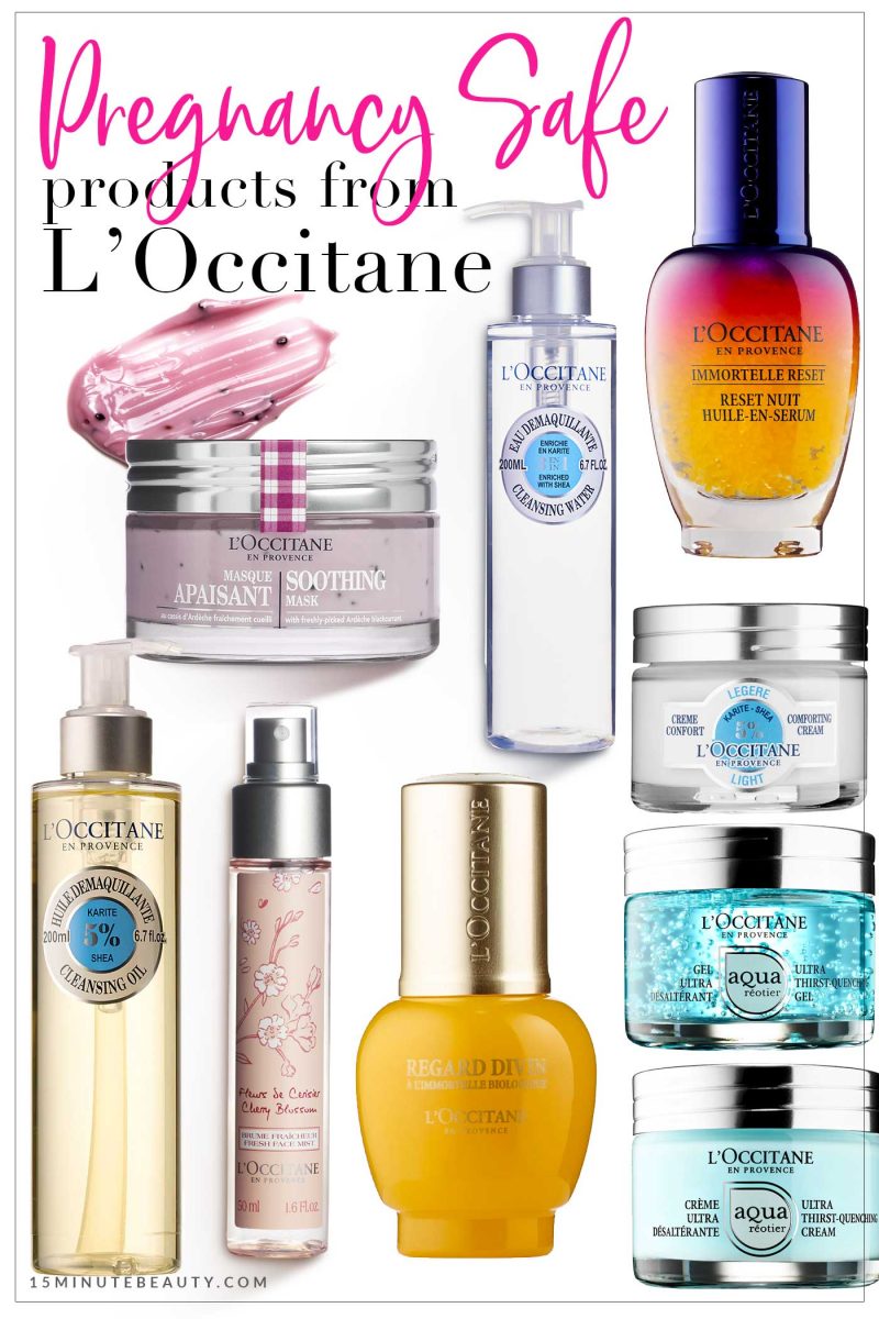 Pregnancy Safe Skincare from L'Occitane