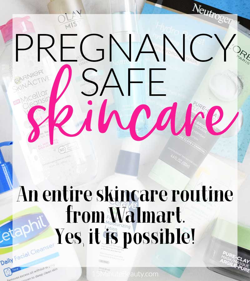 My Pregnancy Safe Skincare Picks from the drugstore