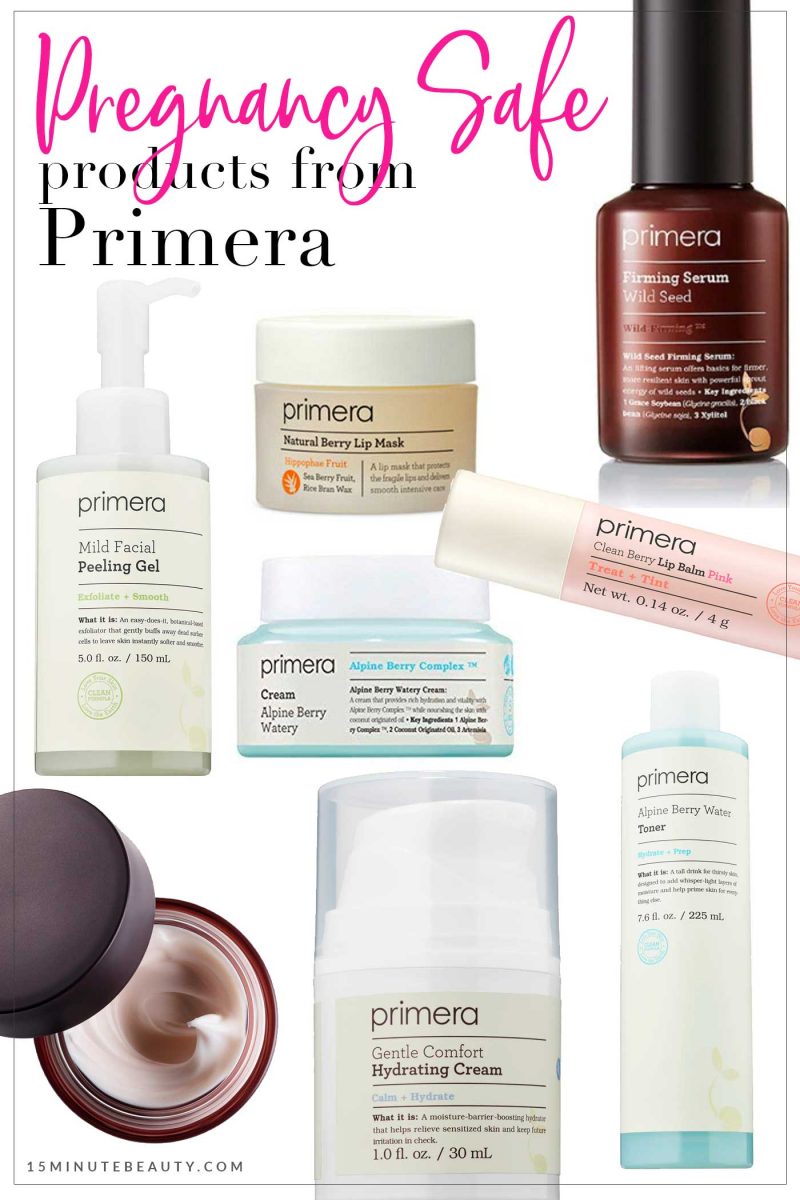 Pregnancy Safe Skincare from Primera