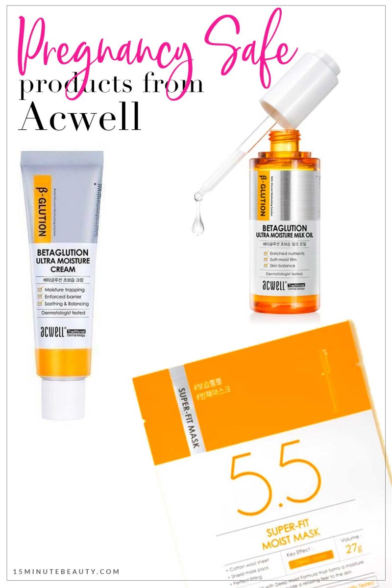 Pregnancy Safe Skincare from Acwell