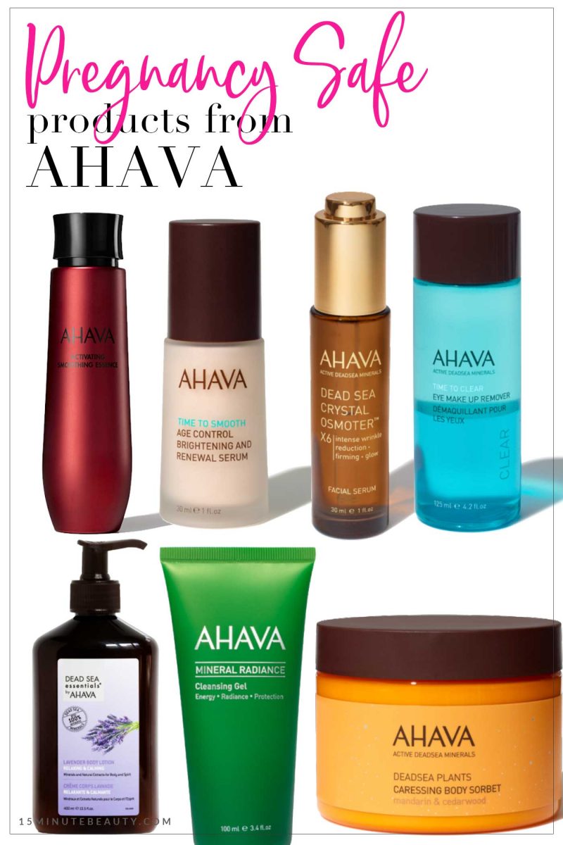 Pregnancy Safe Skincare from AHAVA