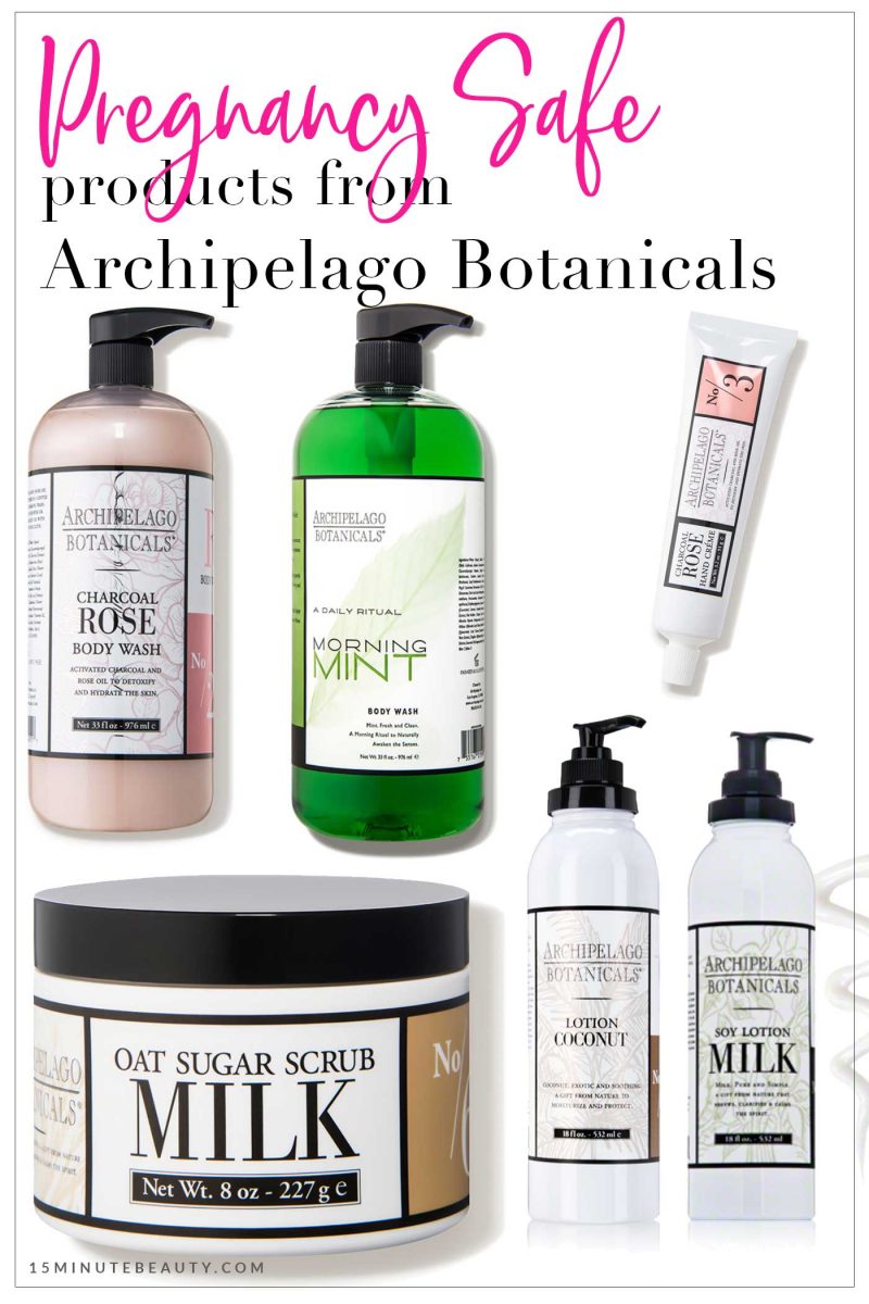 Pregnancy Safe Skincare from Archipelago Botanicals