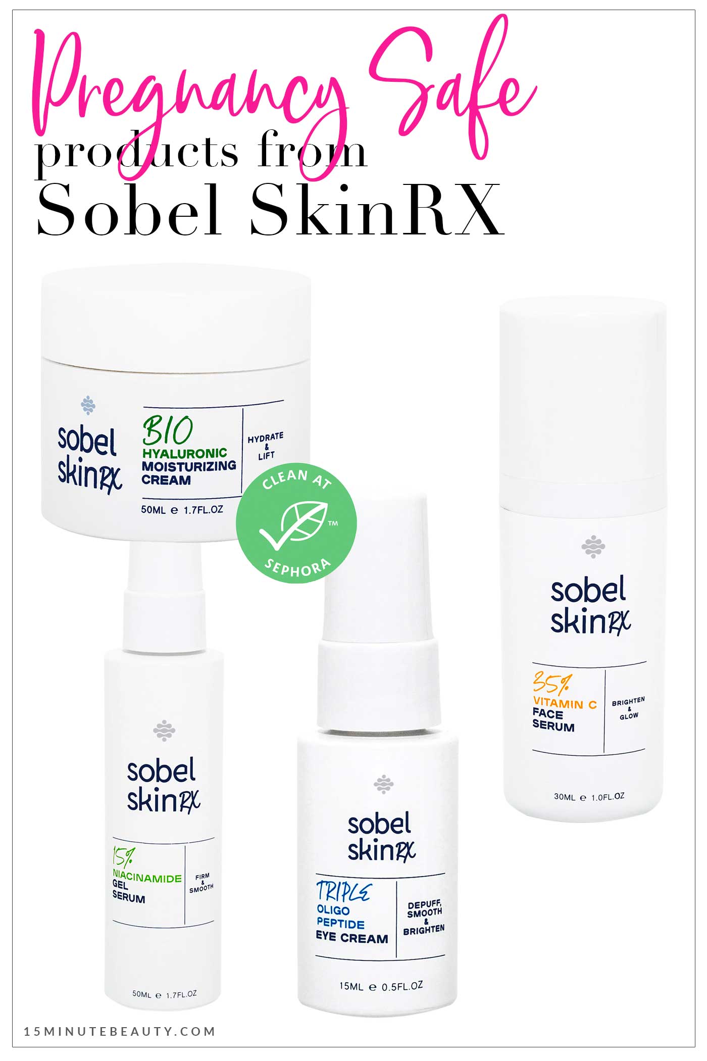 Pregnancy Safe Skincare from Sobel SkinRX