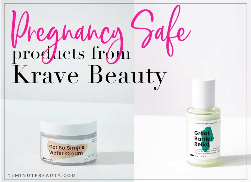 Pregnancy Safe Products from Krave Beauty