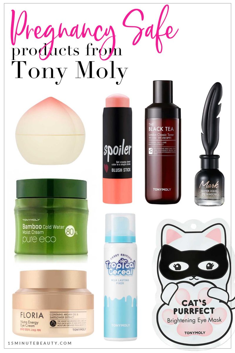 Pregnancy Safe Products from Tony Moly