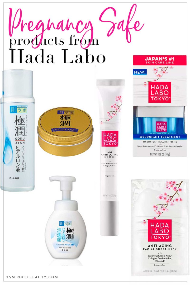 Pregnancy Safe Skincare from Hada Labo