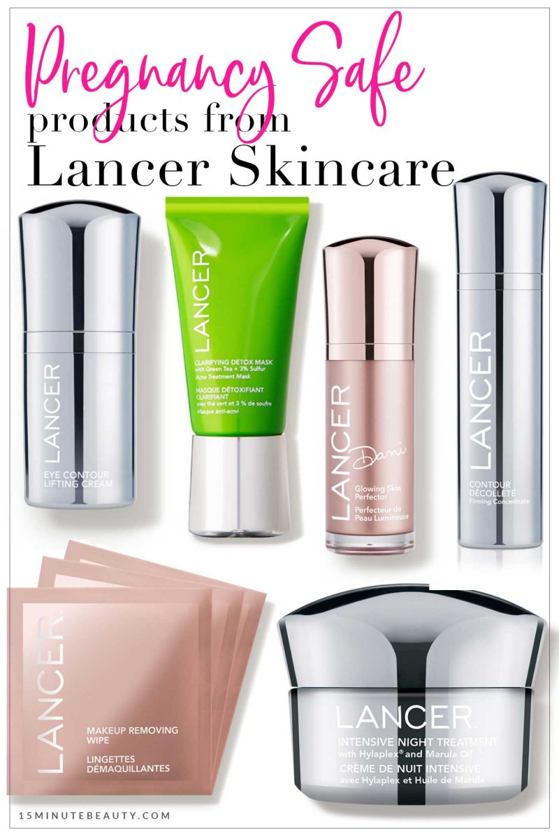 Pregnancy Safe Skincare from Lancer Skincare