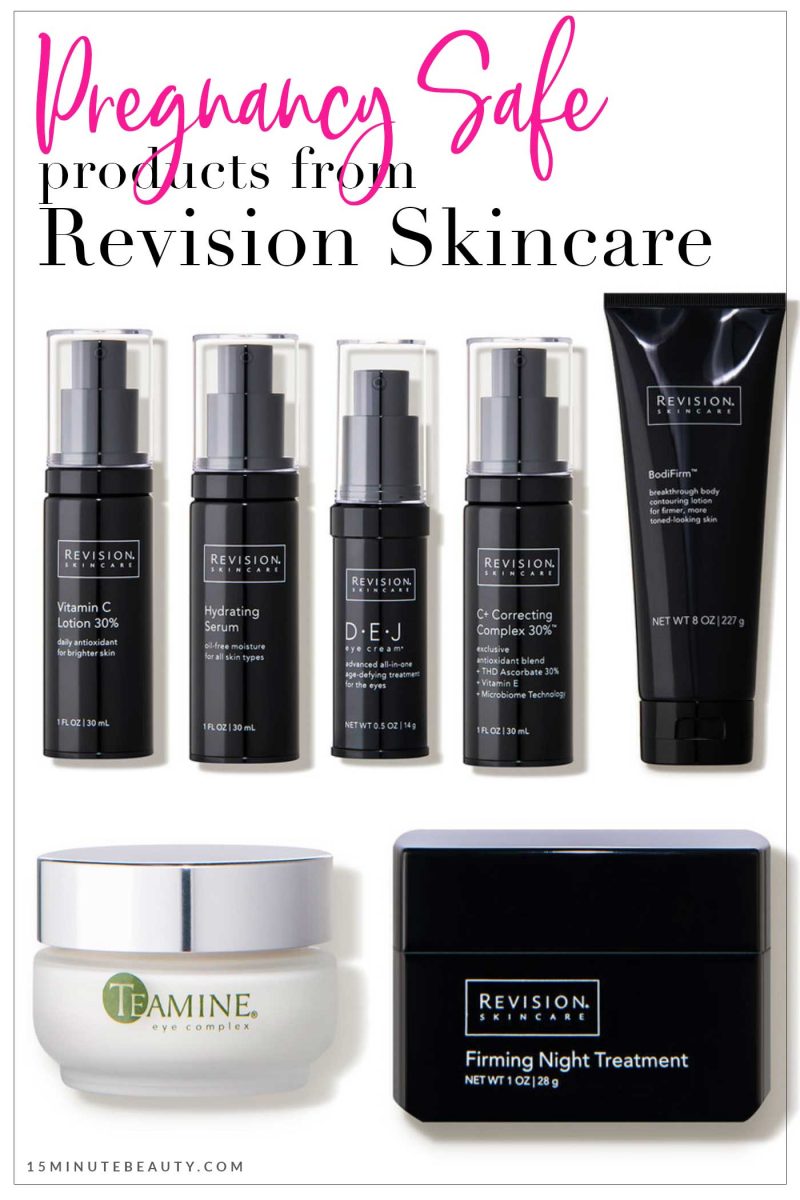 Pregnancy Safe Skincare from Revision Skincare