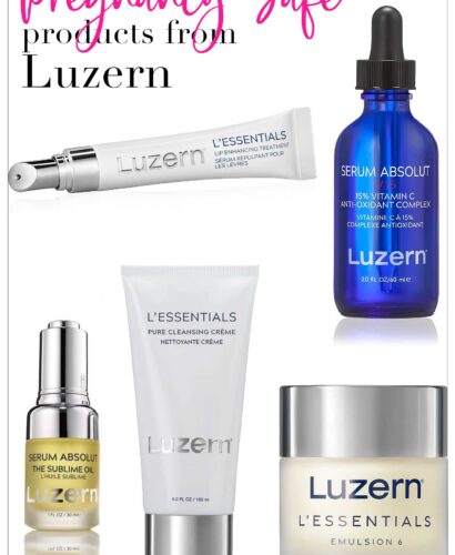 Pregnancy Safe Skincare from Luzern