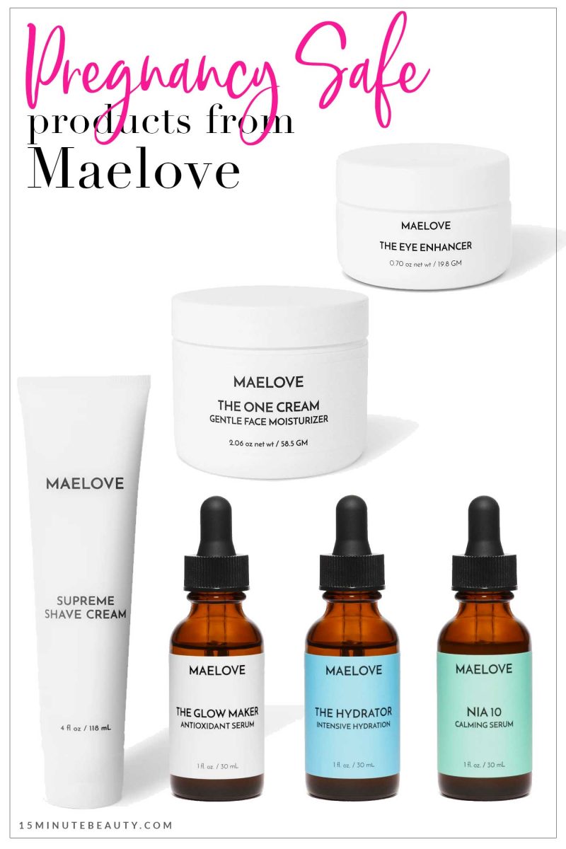 Pregnancy Safe Skincare from Maelove