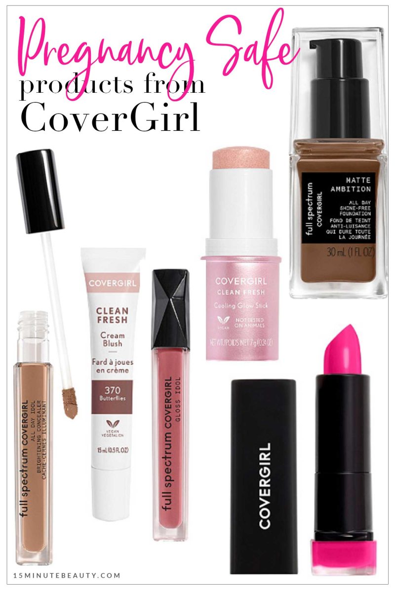 Pregnancy Safe Makeup and Products from CoverGirl