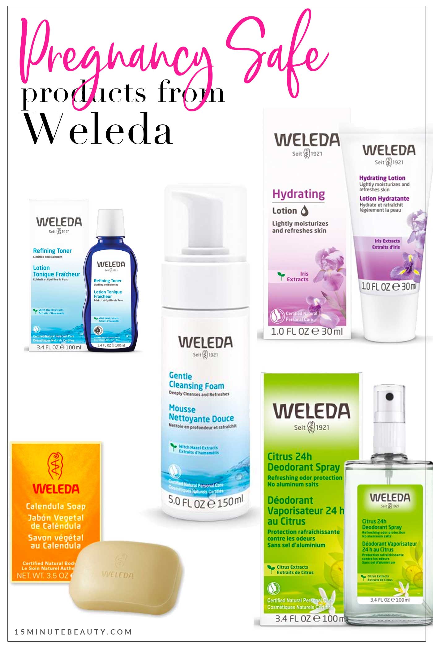 Pregnancy Safe Skincare from Weleda