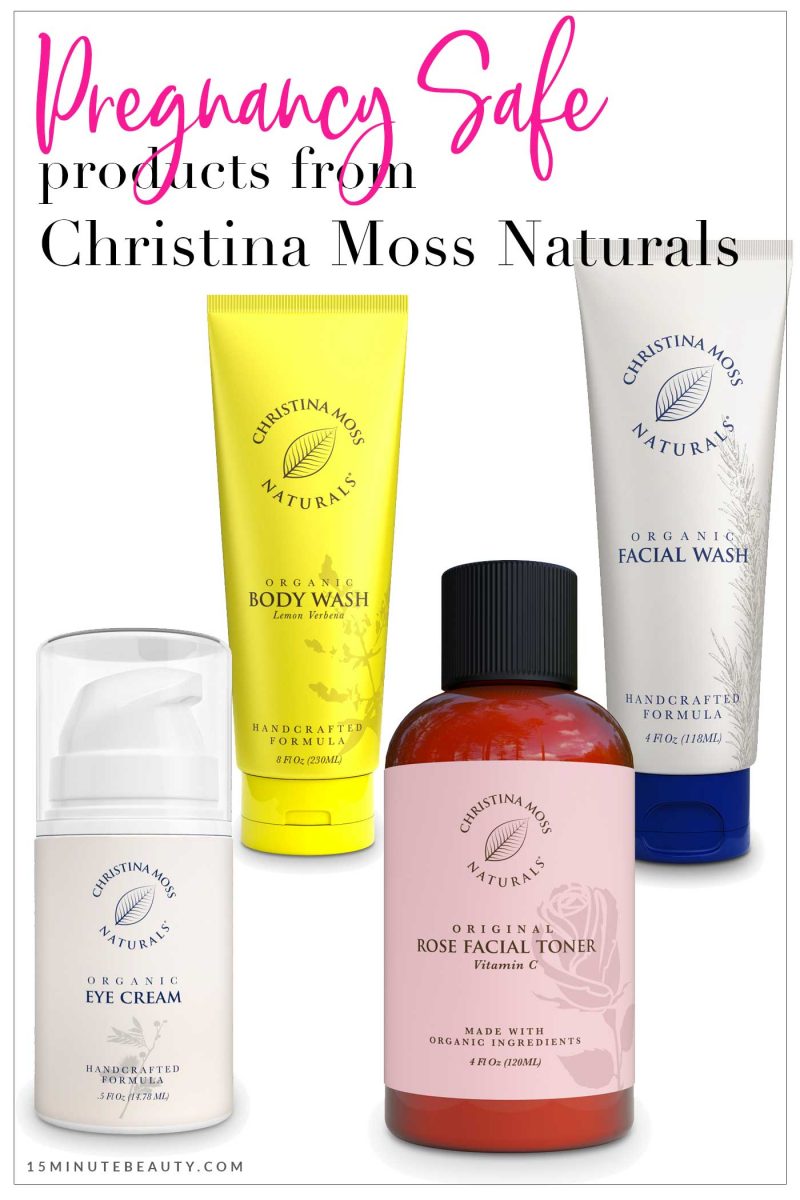 Pregnancy Safe Products from Christina Moss Naturals