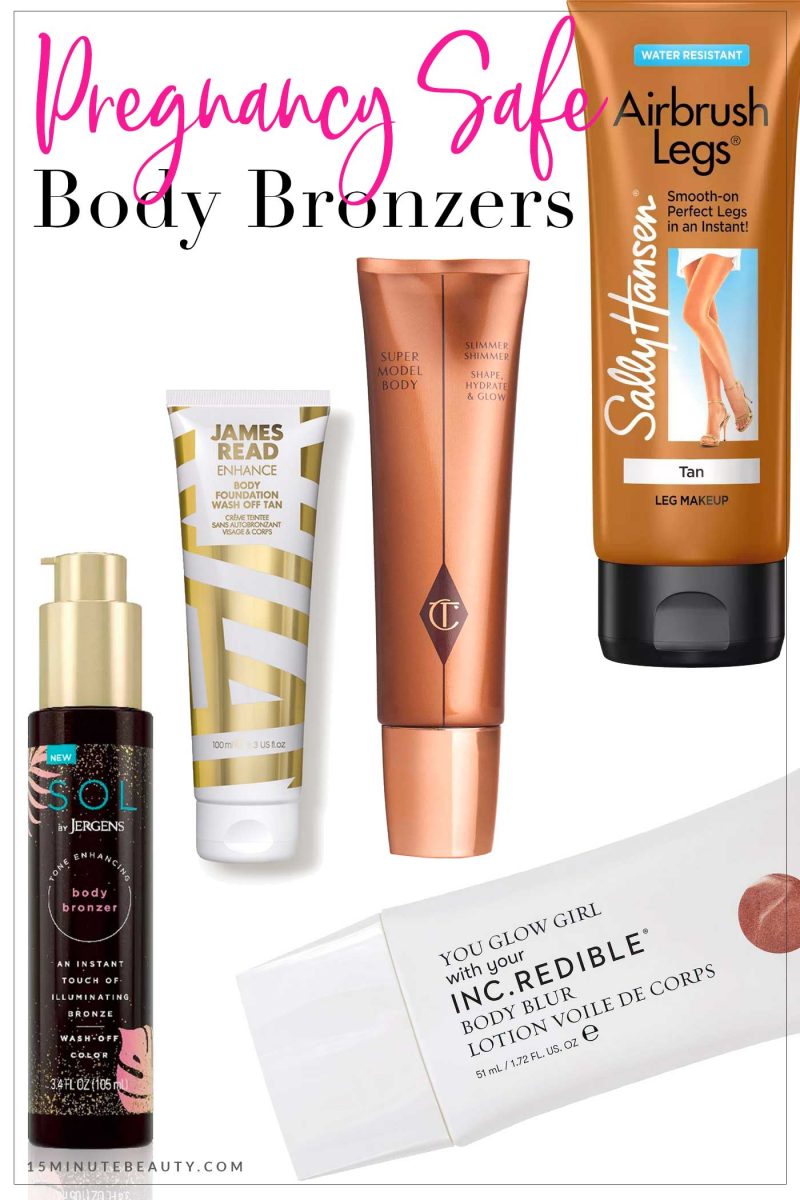 Pregnancy Safe Body Bronzers, Makeup and Highlighters