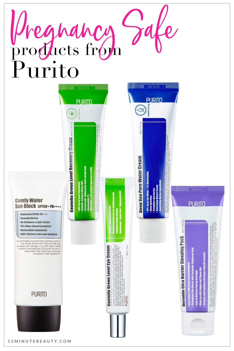 Pregnancy Safe Skincare from Purito