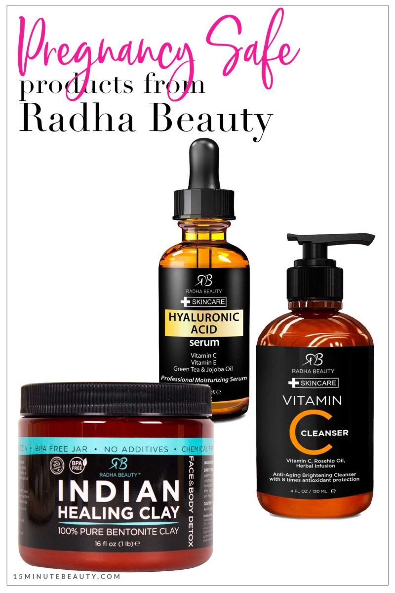 Pregnancy Safe Products from Radha Beauty