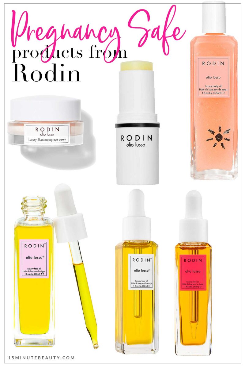 Pregnancy Safe Products from RODIN olio lusso