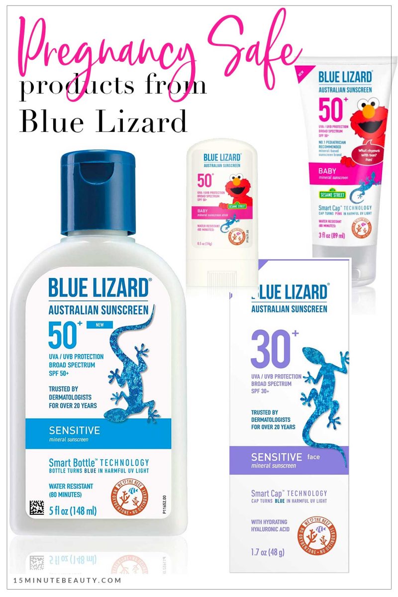 Pregnancy Safe Sunscreens from Blue Lizard