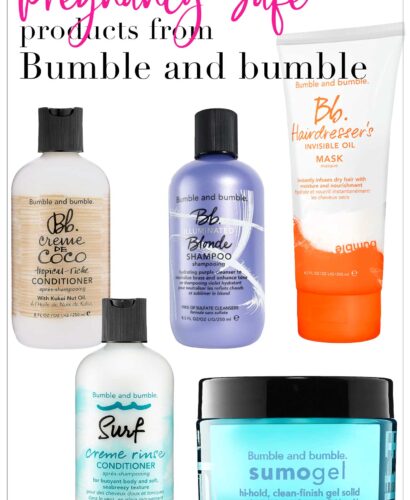 Pregnancy Safe Products from Bumble and Bumble