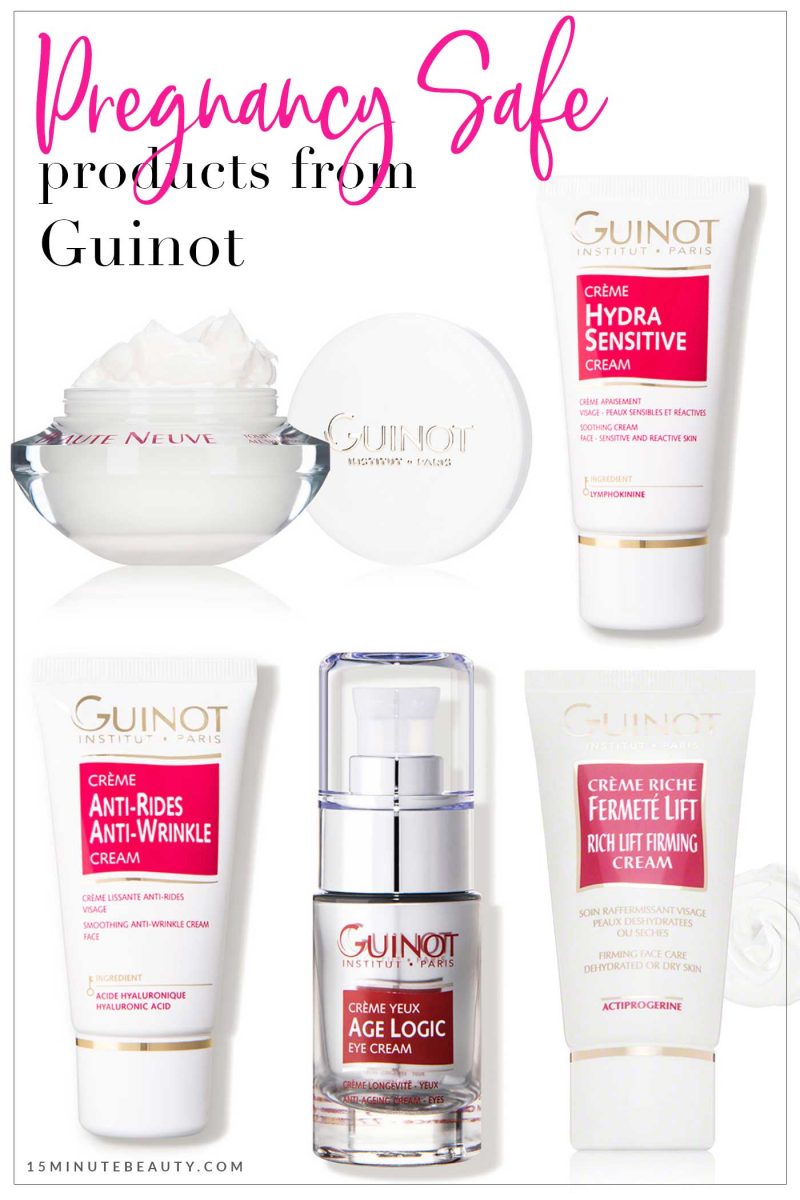 Pregnancy Safe Products from Guinot