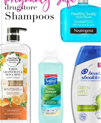 Pregnancy Safe Drugstore Shampoos