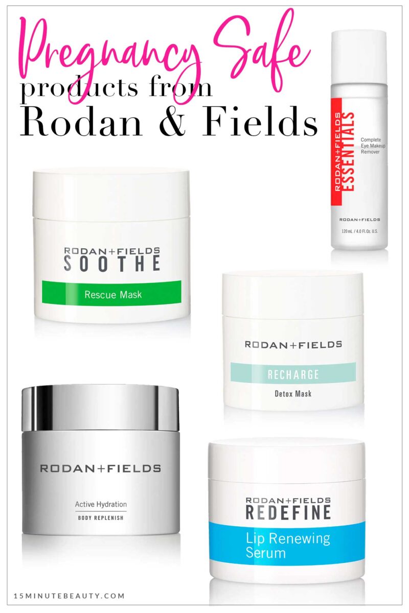 pregnancy safe products from rodan and fields