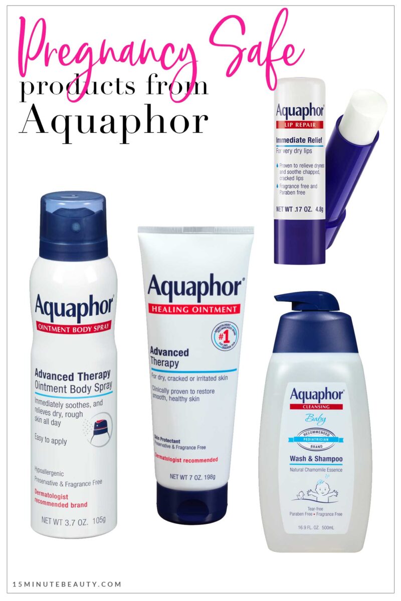 Pregnancy Safe Products from Aquaphor