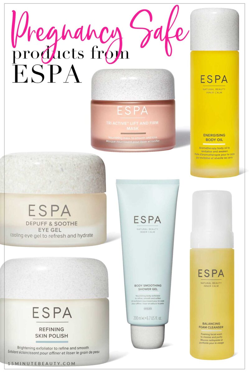 Pregnancy Safe Products from ESPA