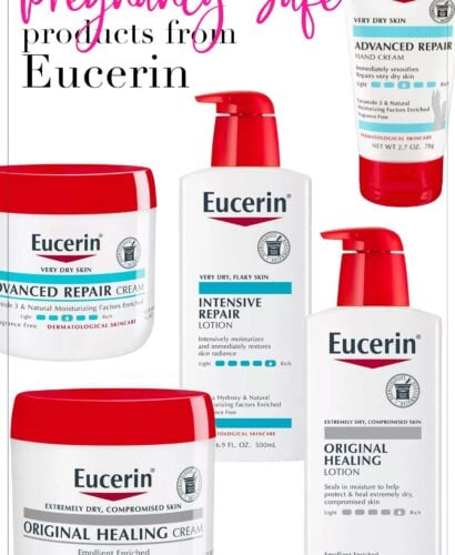 Pregnancy Safe Products from Eucerin