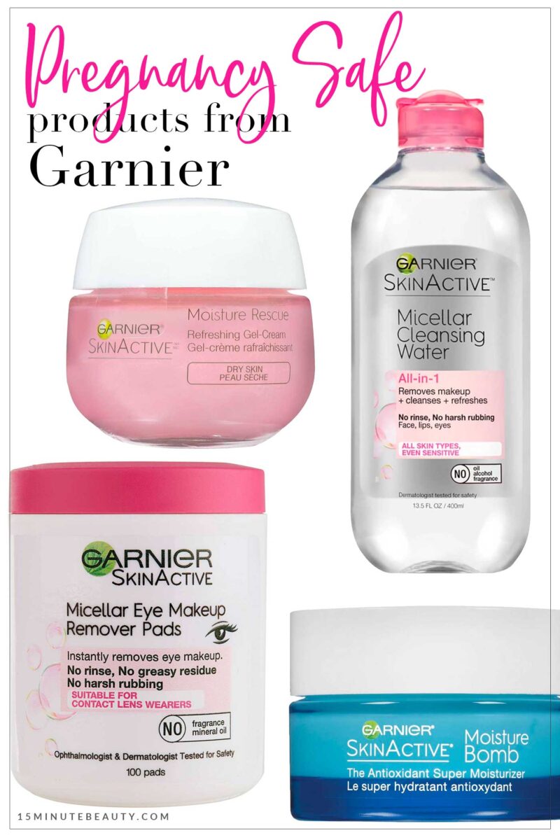 Pregnancy Safe Products from Garnier