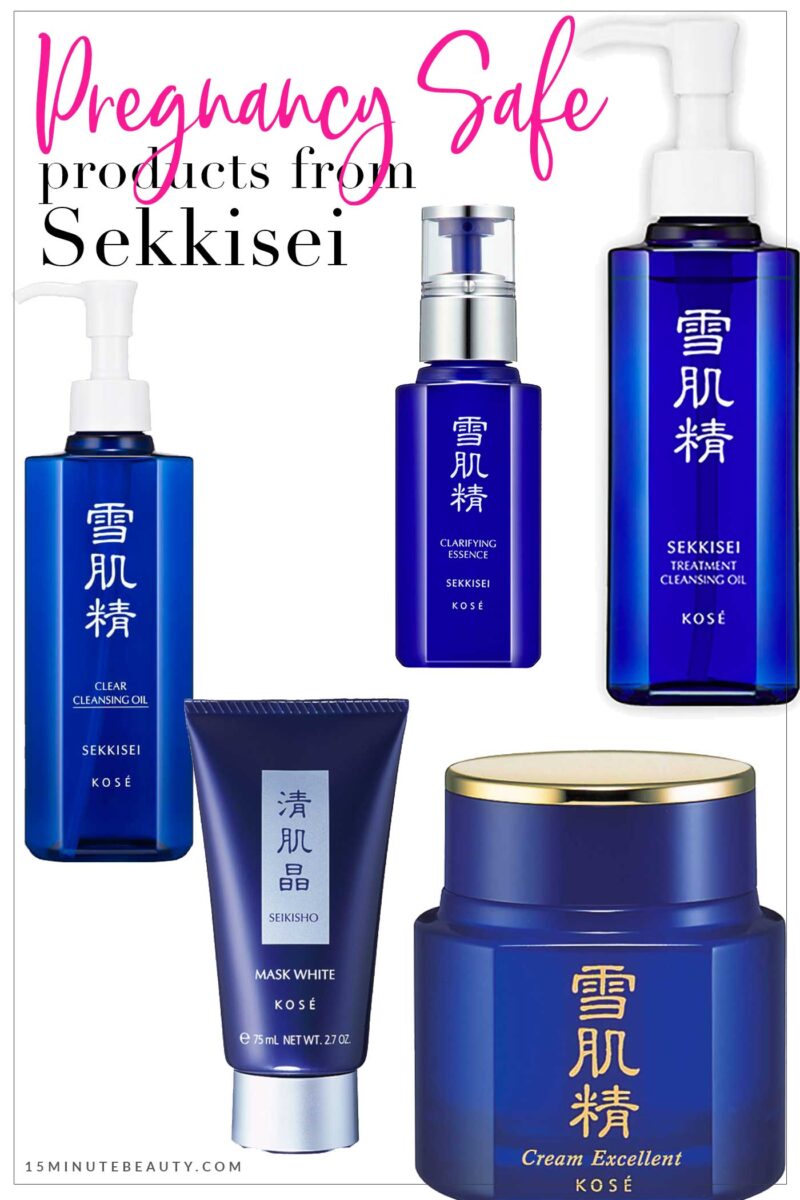 Pregnancy Safe Products from Sekkisei