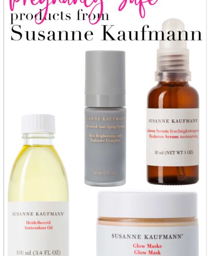 Pregnancy Safe Products from Susanne Kaufmann