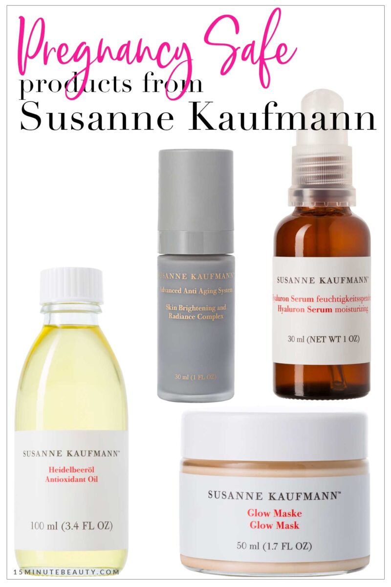 Pregnancy Safe Products from Susanne Kaufmann