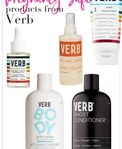 Pregnancy Safe Products from Verb Hair Products