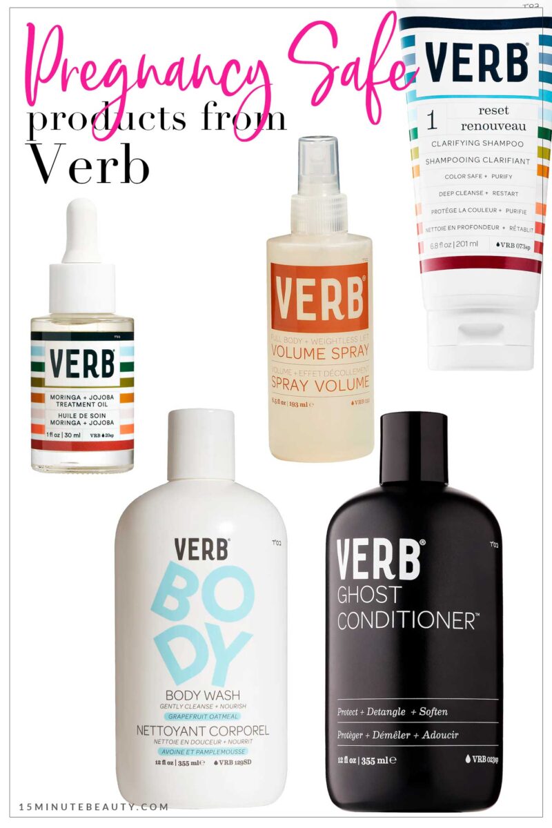 Pregnancy Safe Products from Verb Hair Products