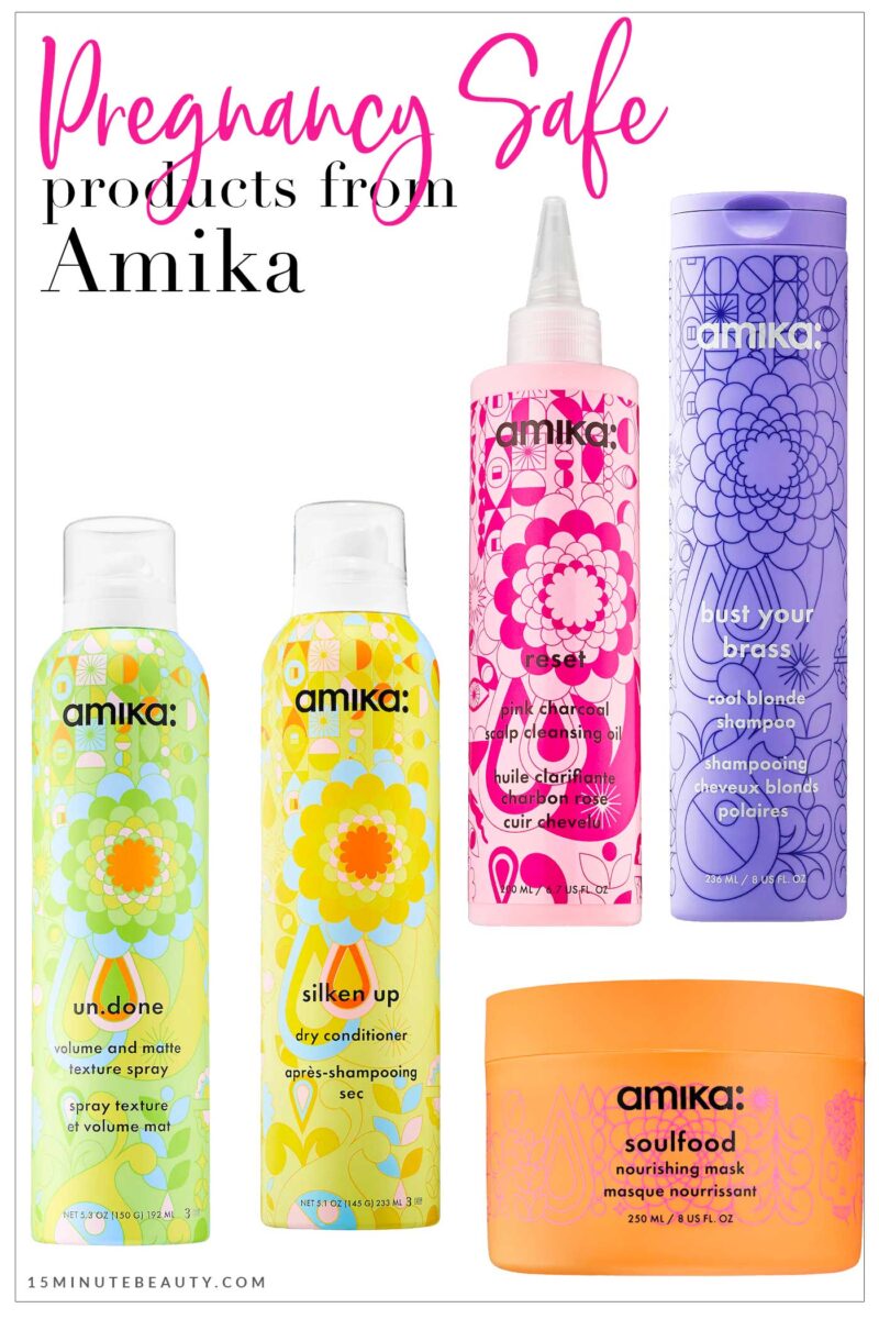 Pregnancy Safe Products from Amika