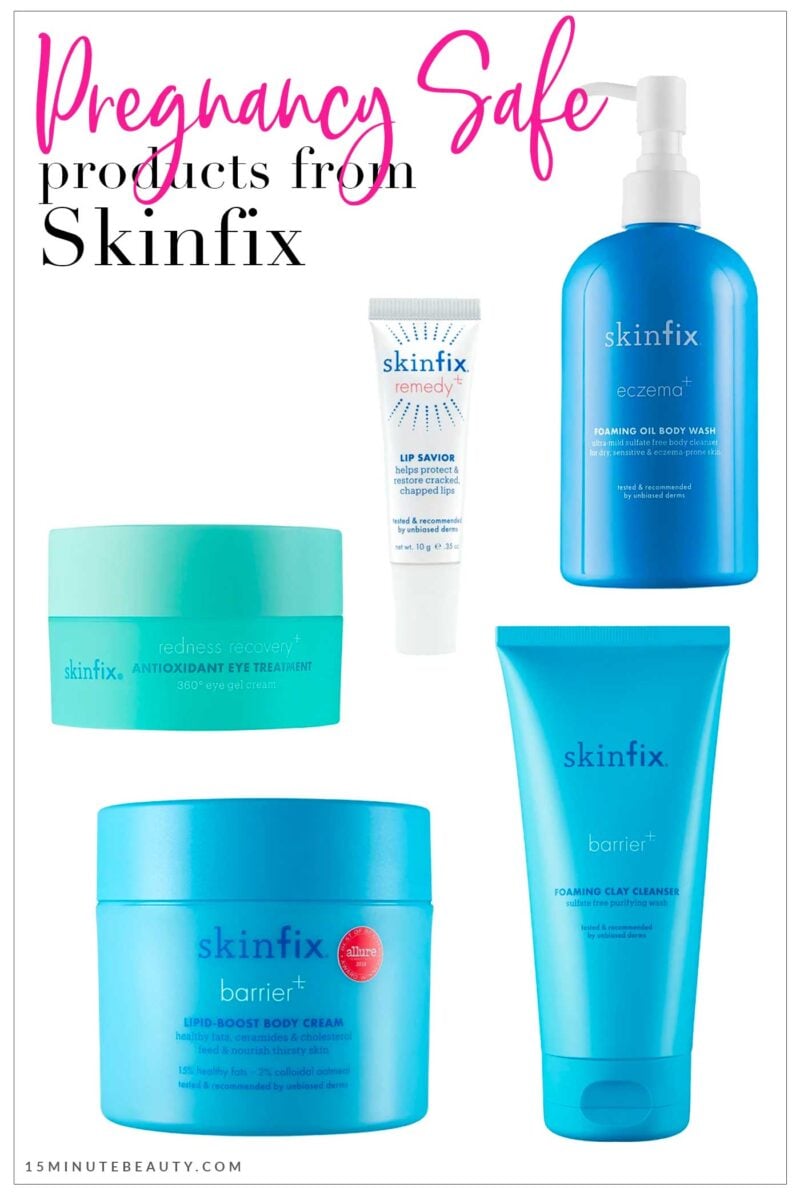 Pregnancy Safe Products from Skinfix