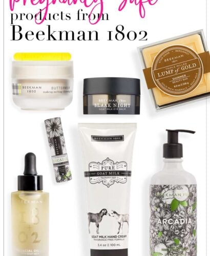 Pregnancy Safe Products from Beekman 1802