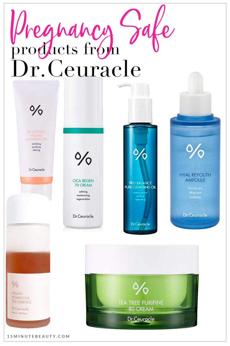 Pregnancy Safe Products from Dr. Ceuracle