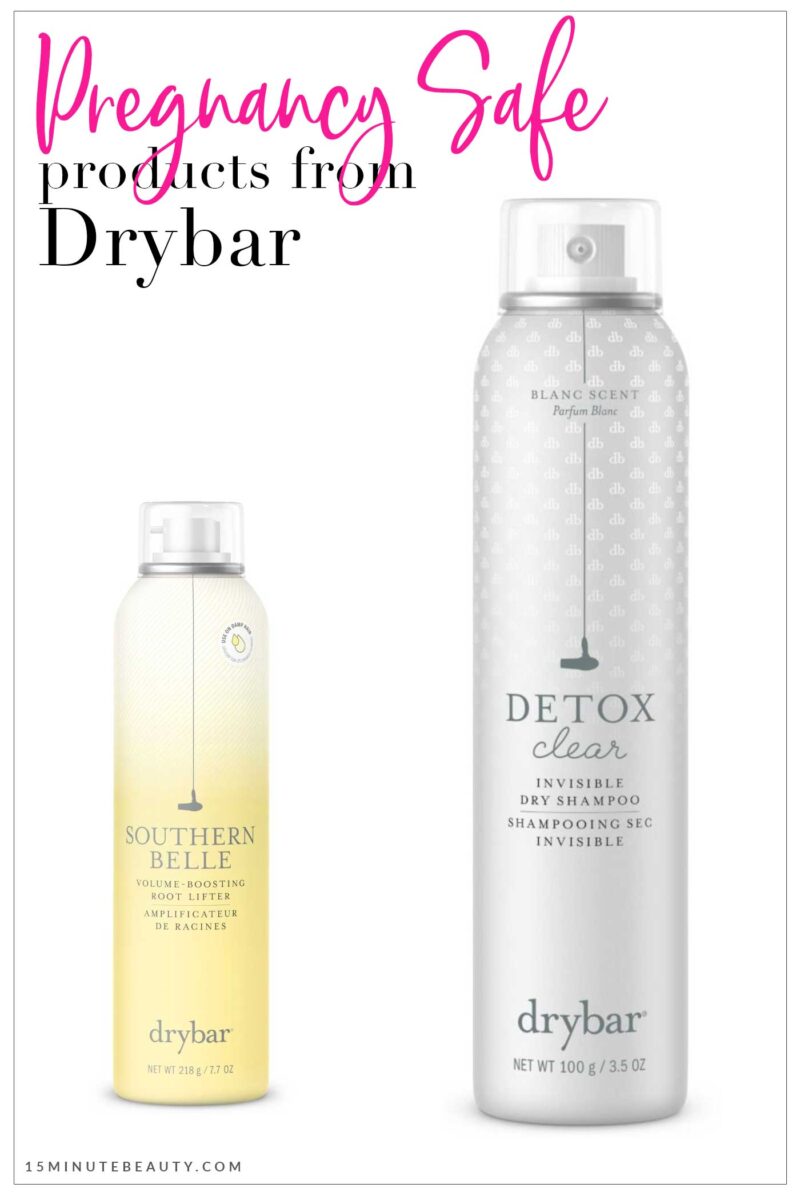 Pregnancy Safe Products from DryBar