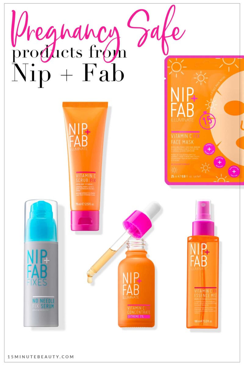 Pregnancy Safe Products from Nip + Fab