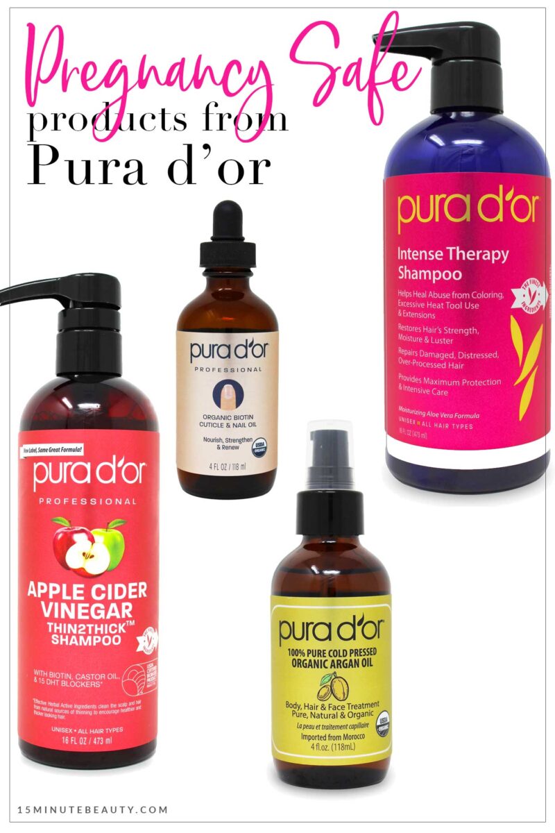 Pregnancy Safe Products from Pura d'or