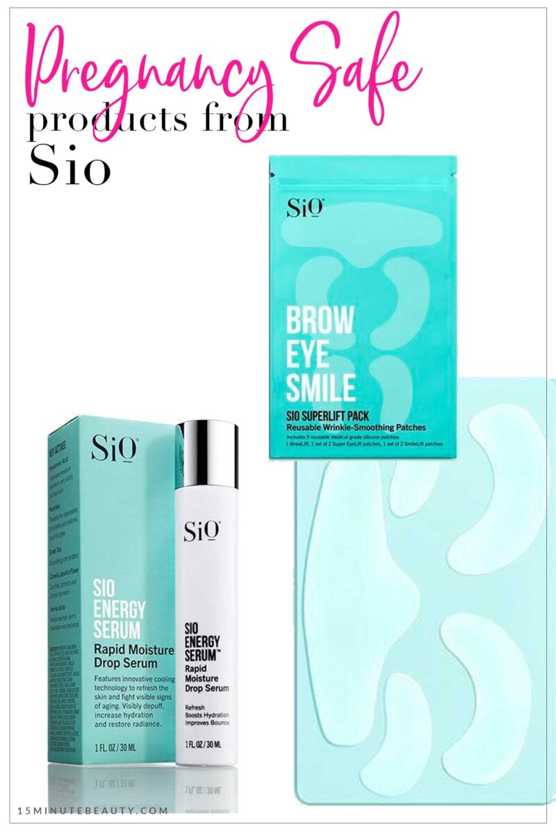 Pregnancy Safe Products from Sio Beauty