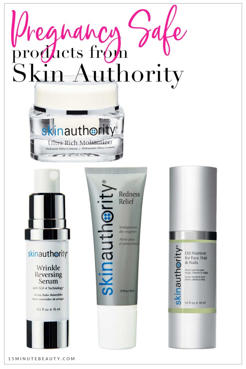 Pregnancy Safe Products from Skin Authority