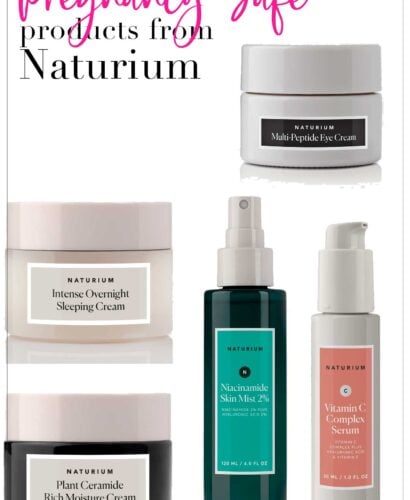 Pregnancy Safe Products from Naturium