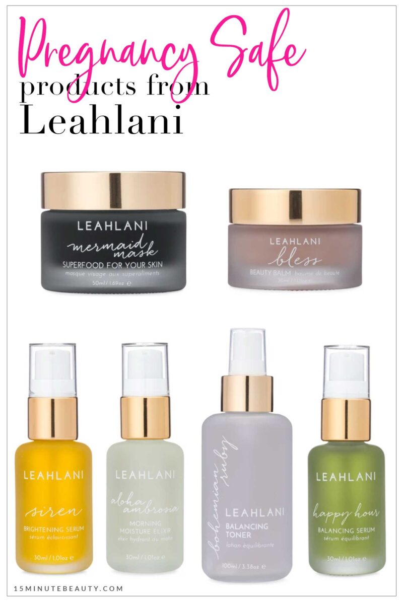 Pregnancy Safe Products from Leahlani